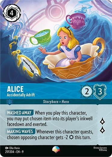 Alice - Accidentally Adrift (Epic) (217/204) (Holofoil) [Fabled]